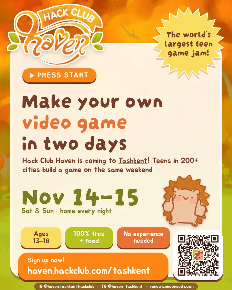 Launch poster